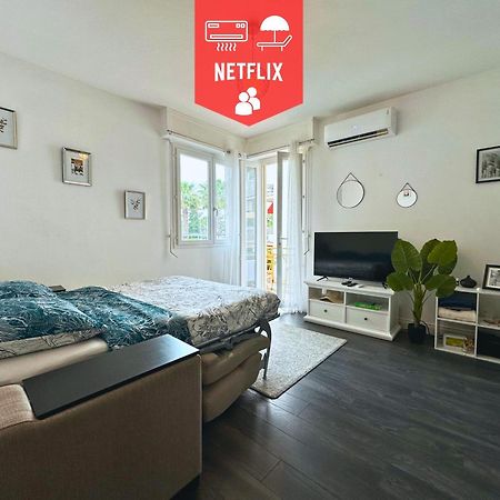 Cosy Palm Beach, Studio Pres De La Mer Et De La Croisette كان المظهر الخارجي الصورة