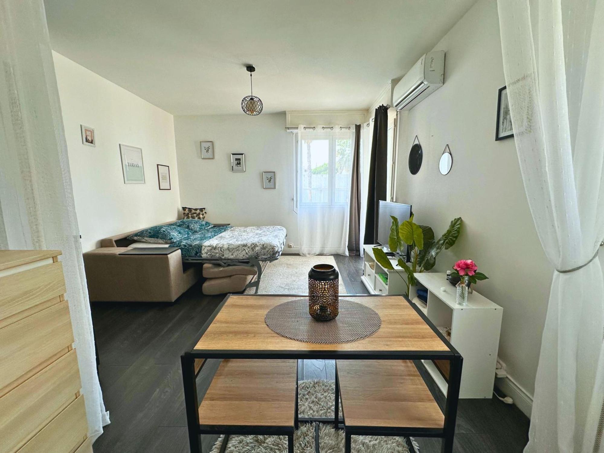 Cosy Palm Beach, Studio Pres De La Mer Et De La Croisette كان المظهر الخارجي الصورة